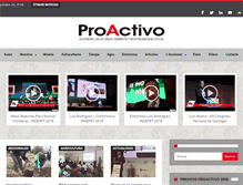 Tablet Screenshot of proactivo.com.pe
